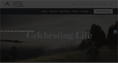 Desktop Screenshot of poteetfuneralhomes.com